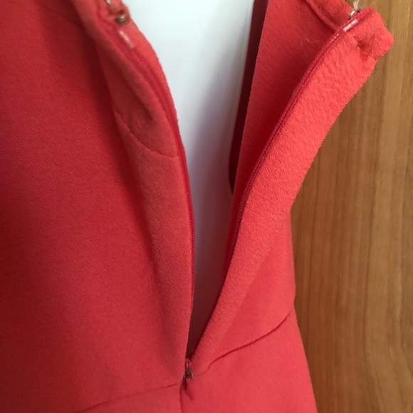 SOLD: Mine Pink Scalloped Neck Mini Short Dress - L - Picture 7 of 9